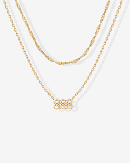 Angel Number Pendant Necklace