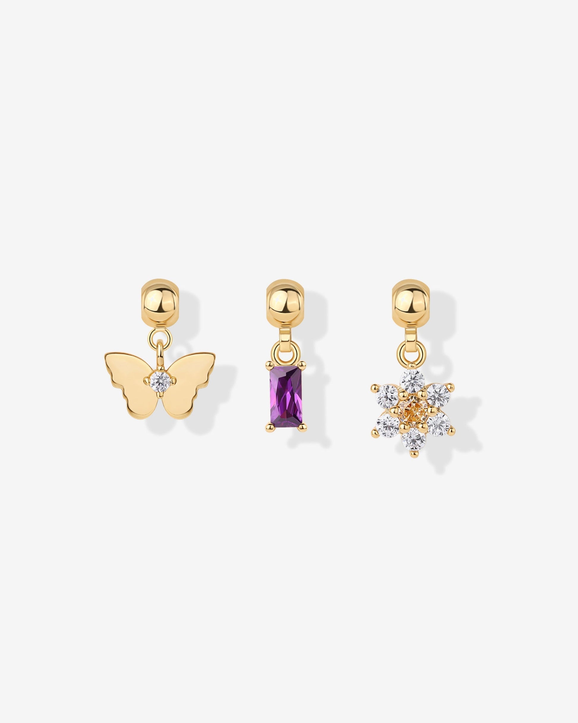 Whimsy Butterfly Charm Necklace