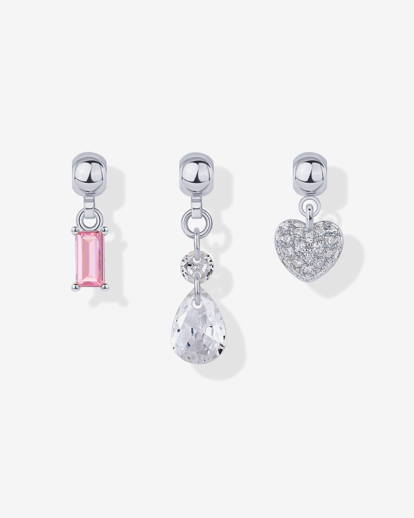 Whimsy Heart Charm Necklace