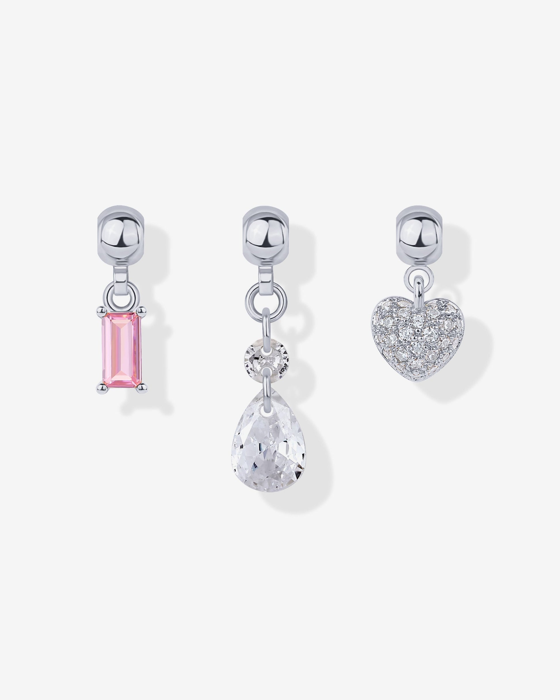 Whimsy Heart Charm Necklace