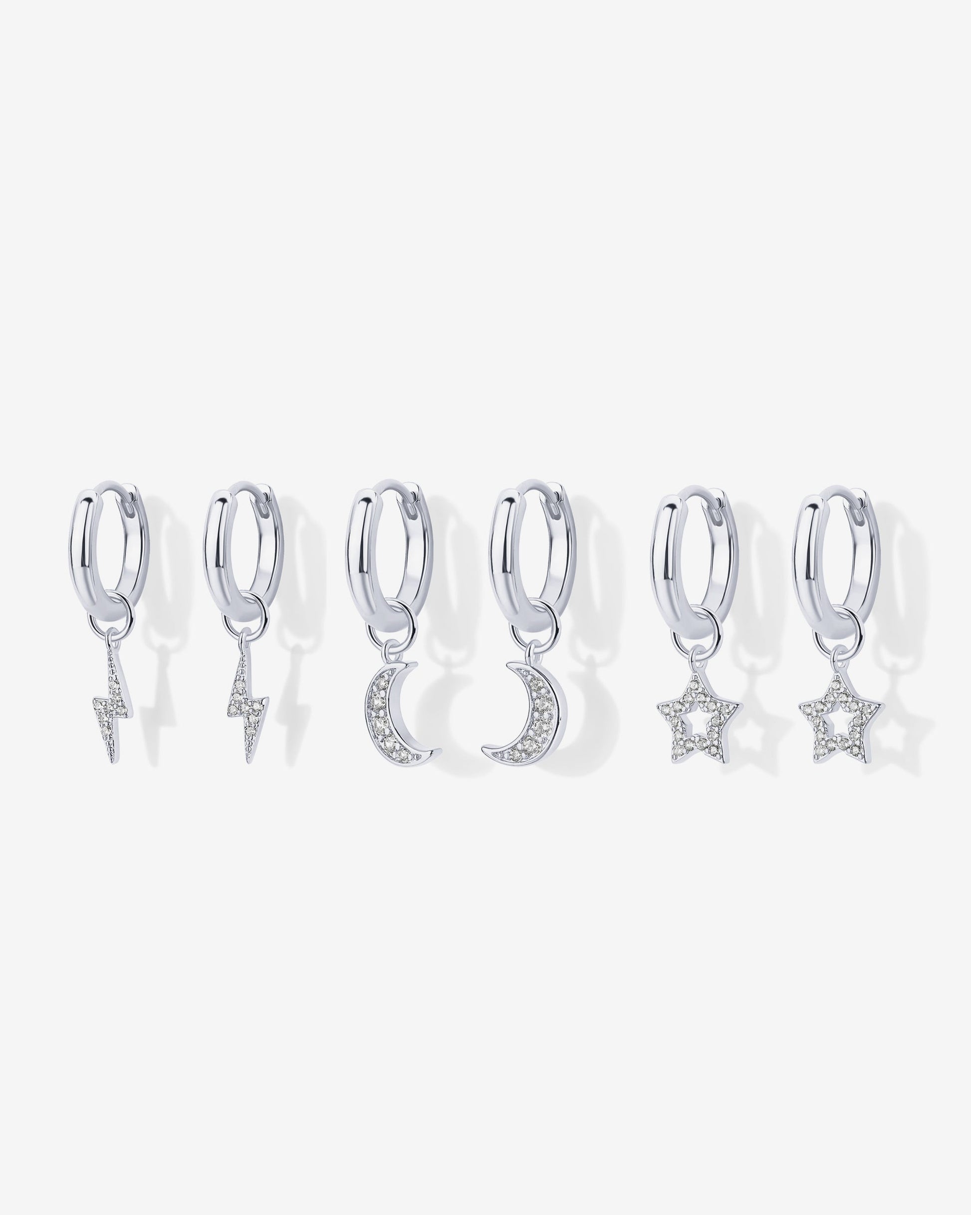 Mix and Match Huggie and Charms Set