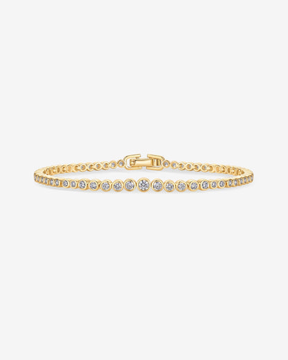Round-Shaped Tennis Bracelet