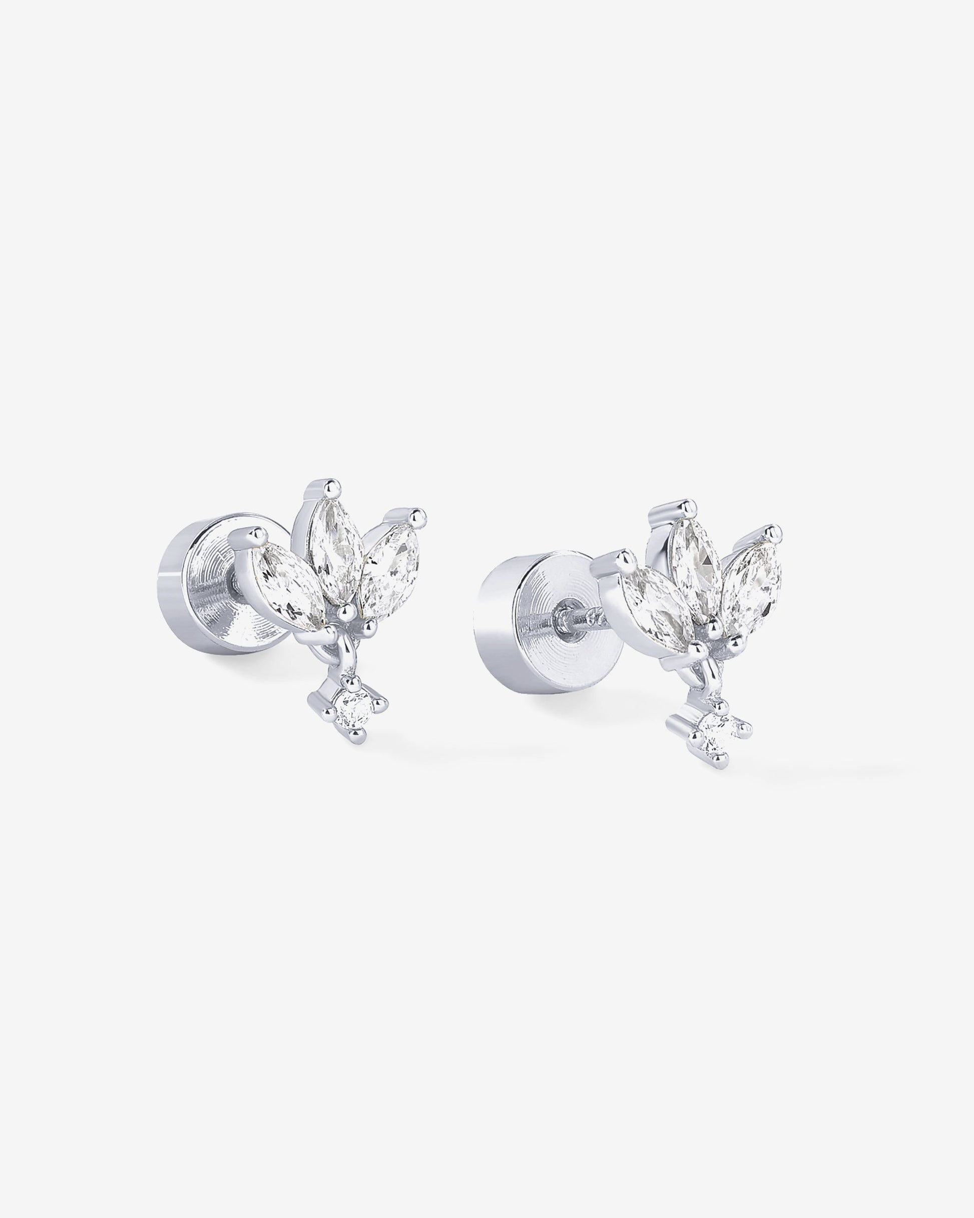 Lotus Dangle Screwbacks