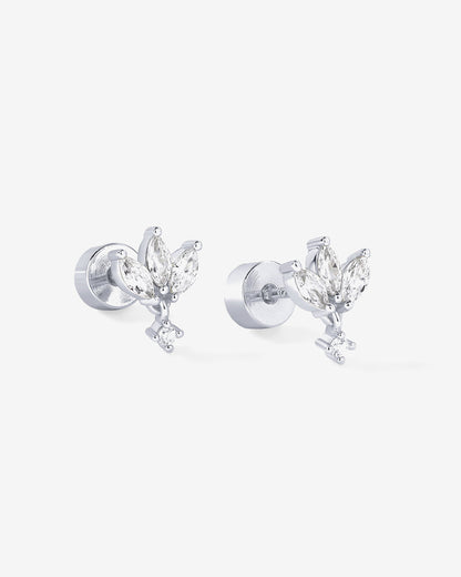 Lotus Dangle Screwbacks