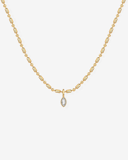 Rare Marquise Cut Pendant