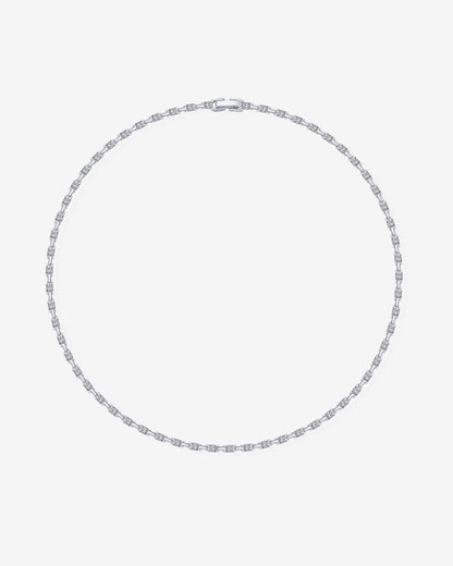 Station Tennis Necklace