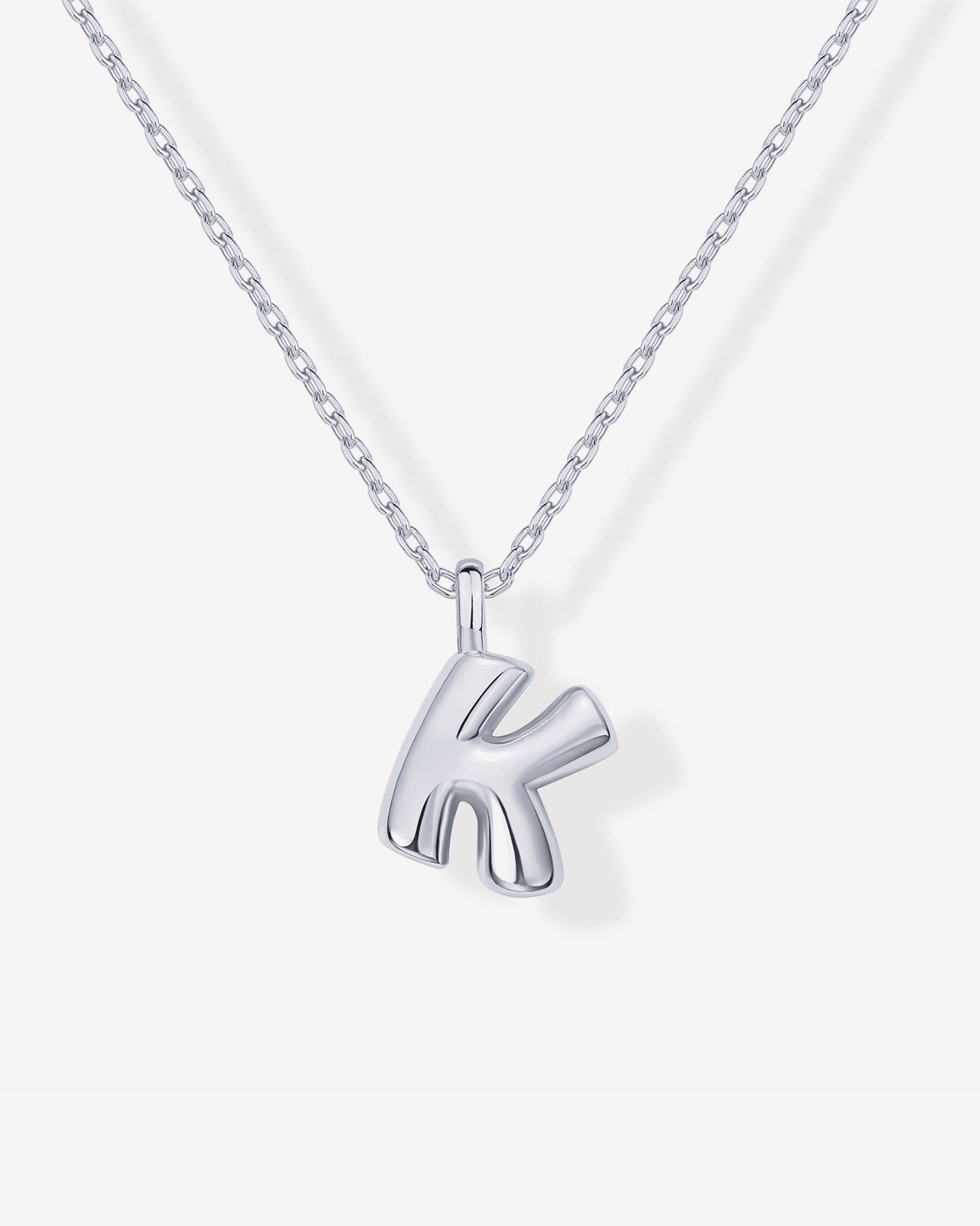 Bubble Initial Pendant