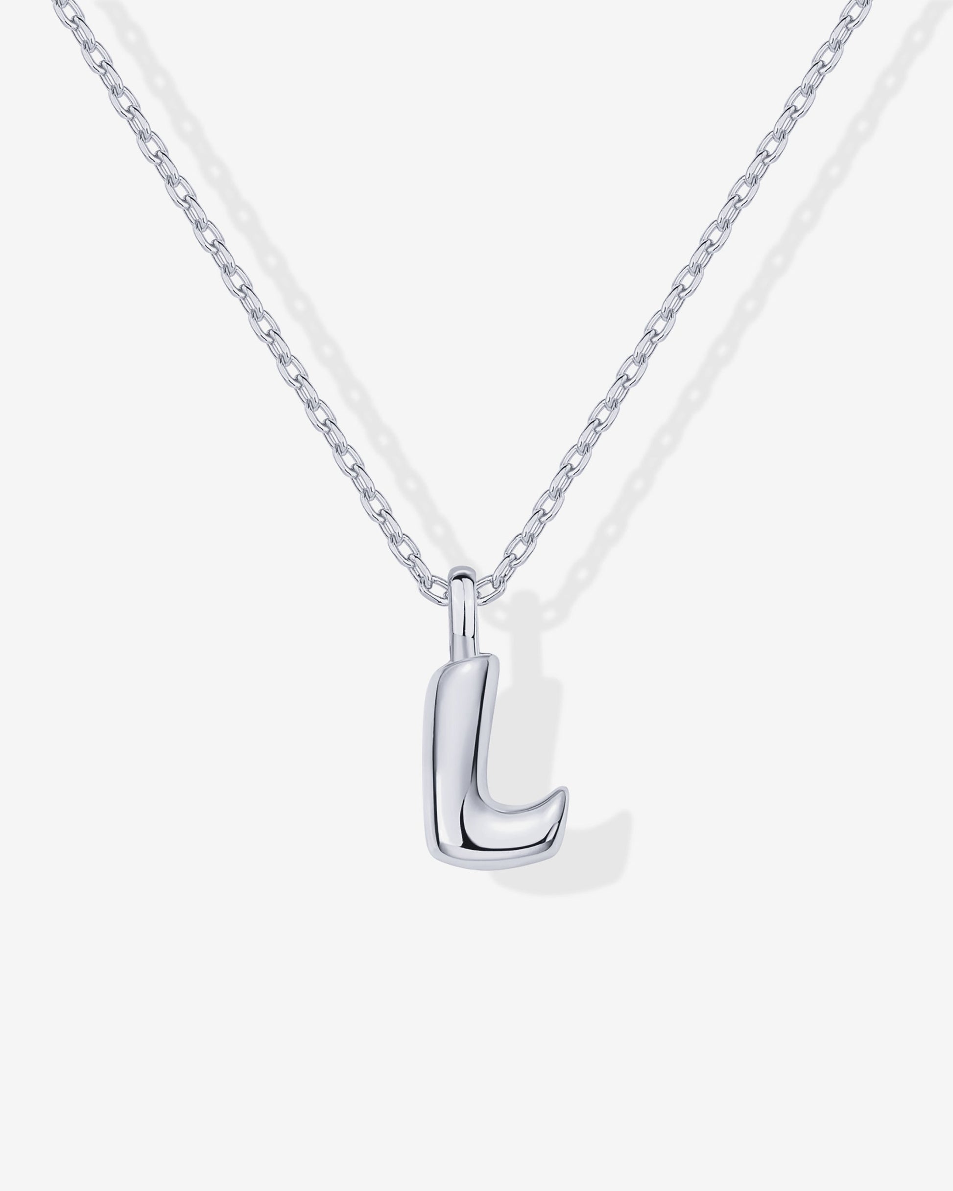 Bubble Initial Pendant