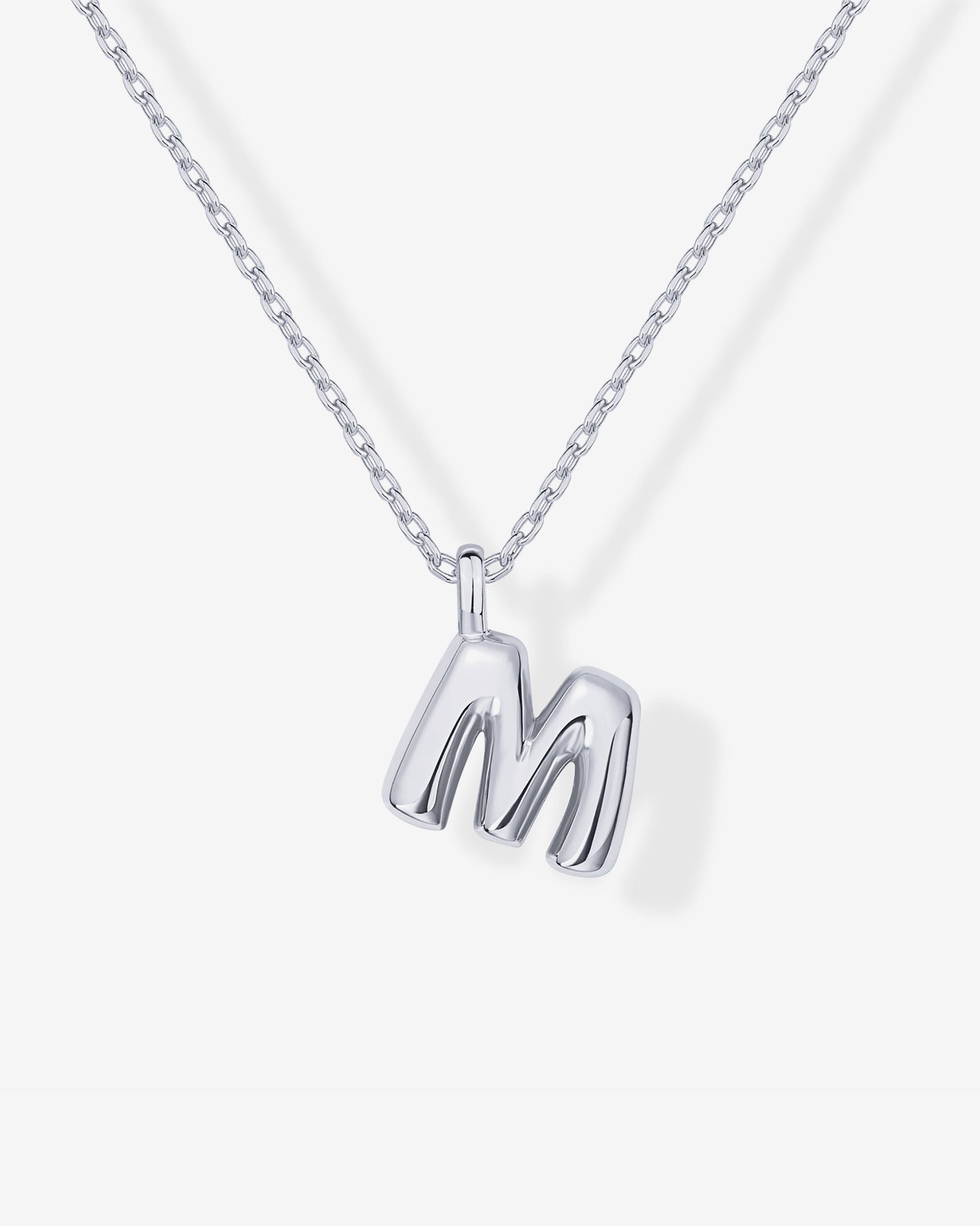 Bubble Initial Pendant