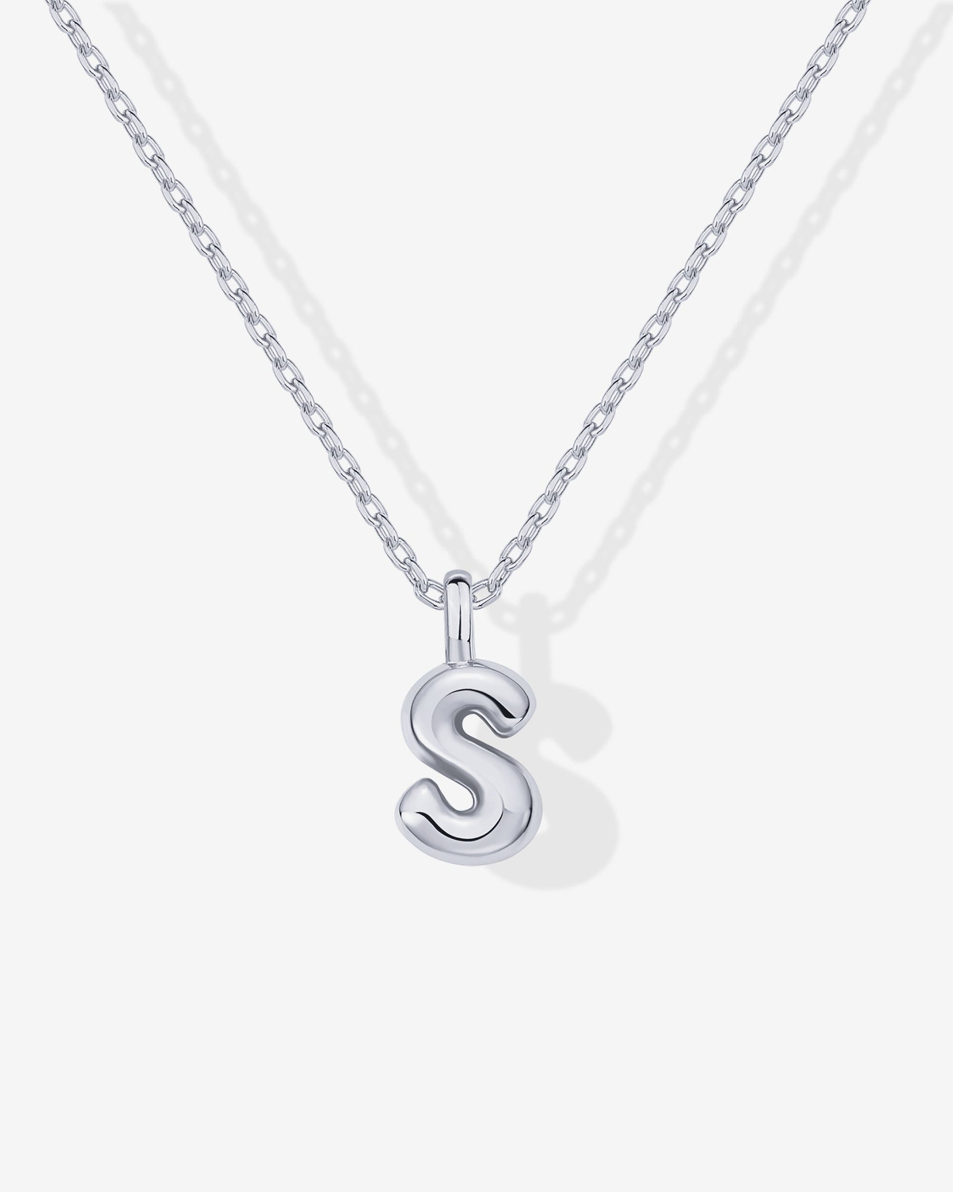 Bubble Initial Pendant