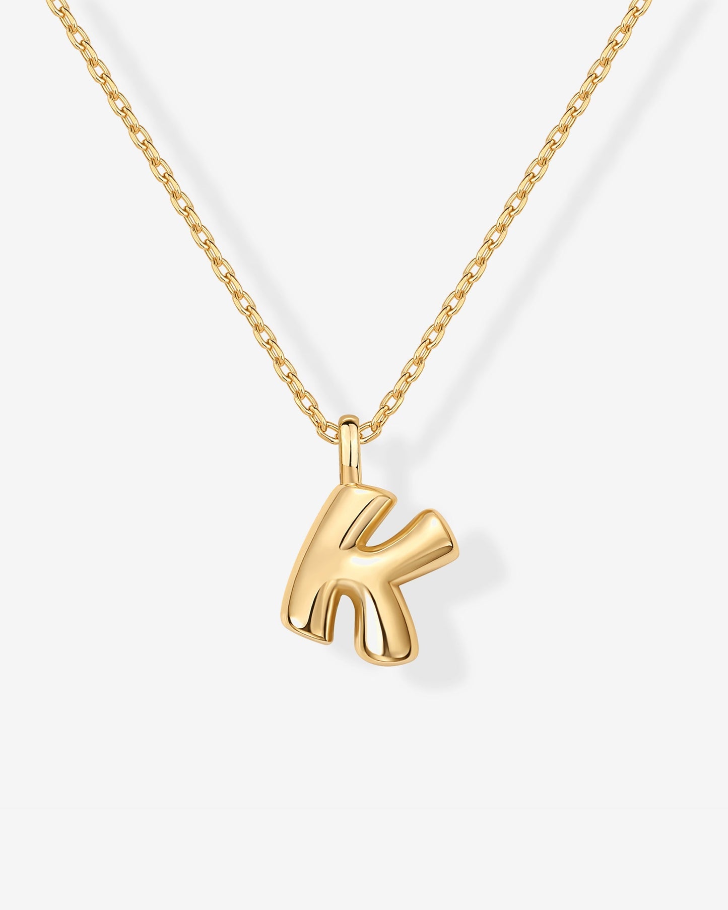 Bubble Initial Pendant