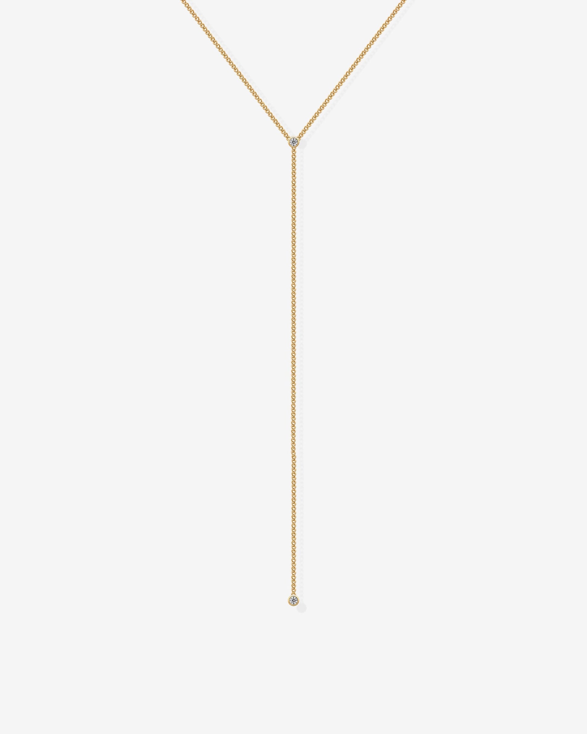 Keep It Simple Lariat Necklace