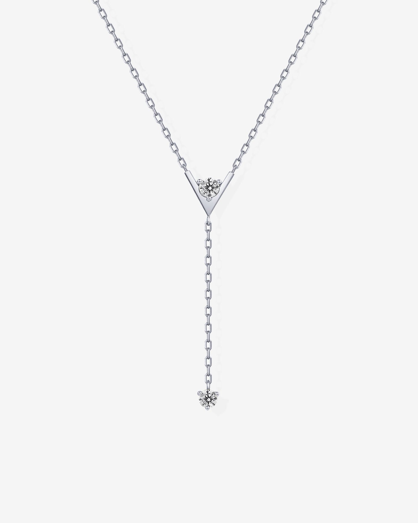 Mini Drop Lariat Necklace