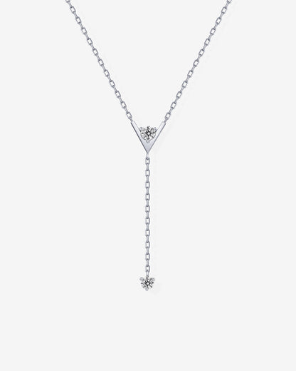 Mini Drop Lariat Necklace