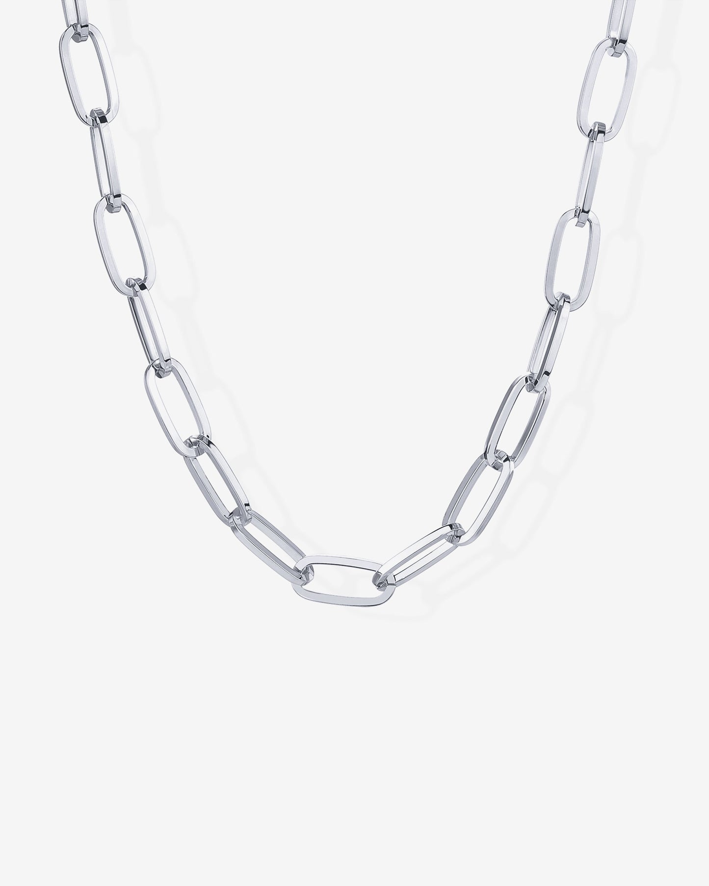 Chunky Paperclip Chain Necklace