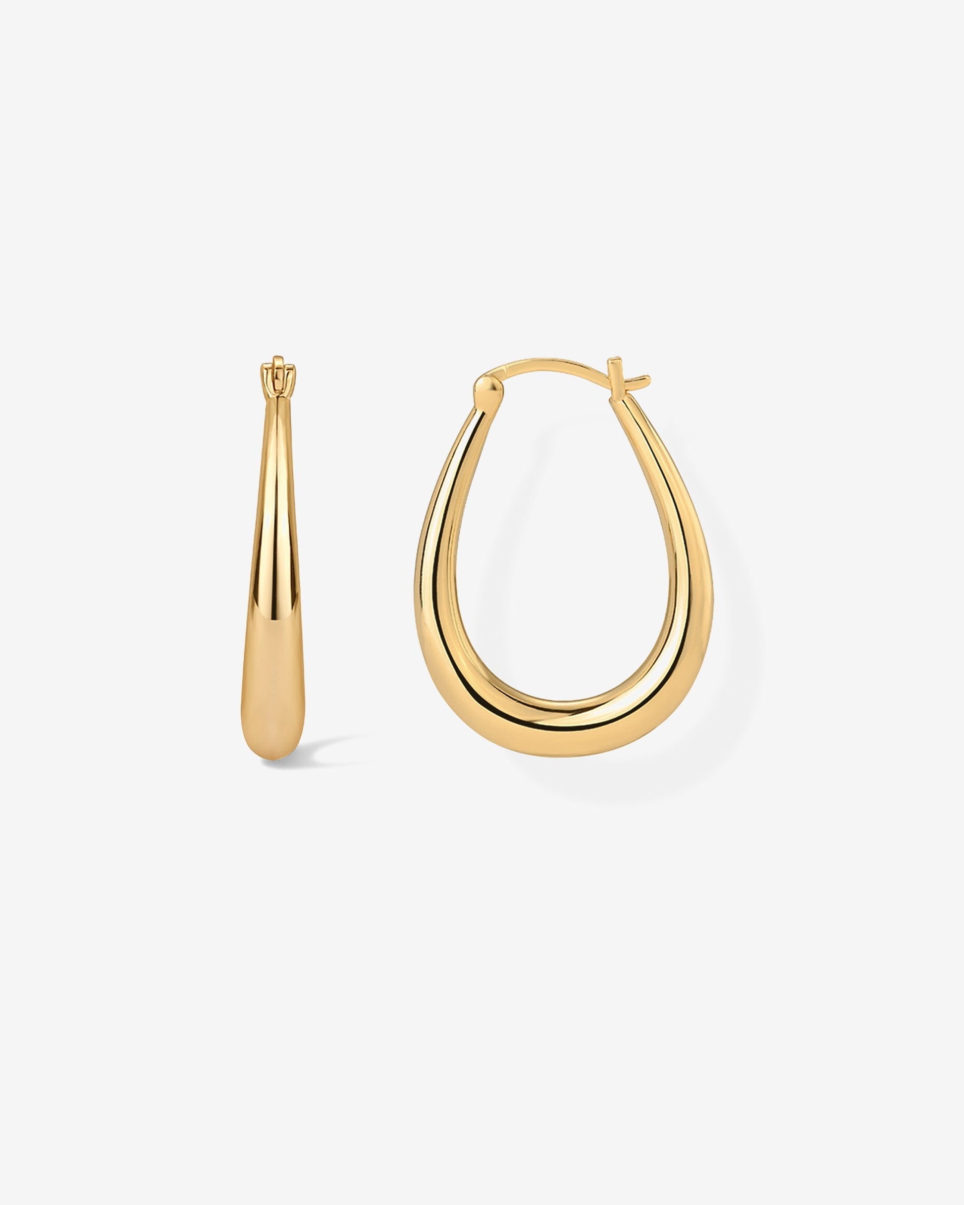 Oval Hoops