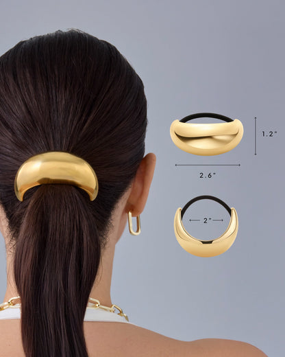Crescent Cuff Hair Tie