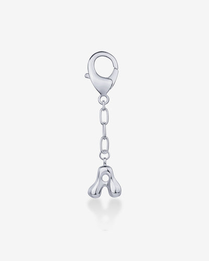 Bubble Letter Bag Charm