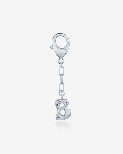 Bubble Letter Bag Charm