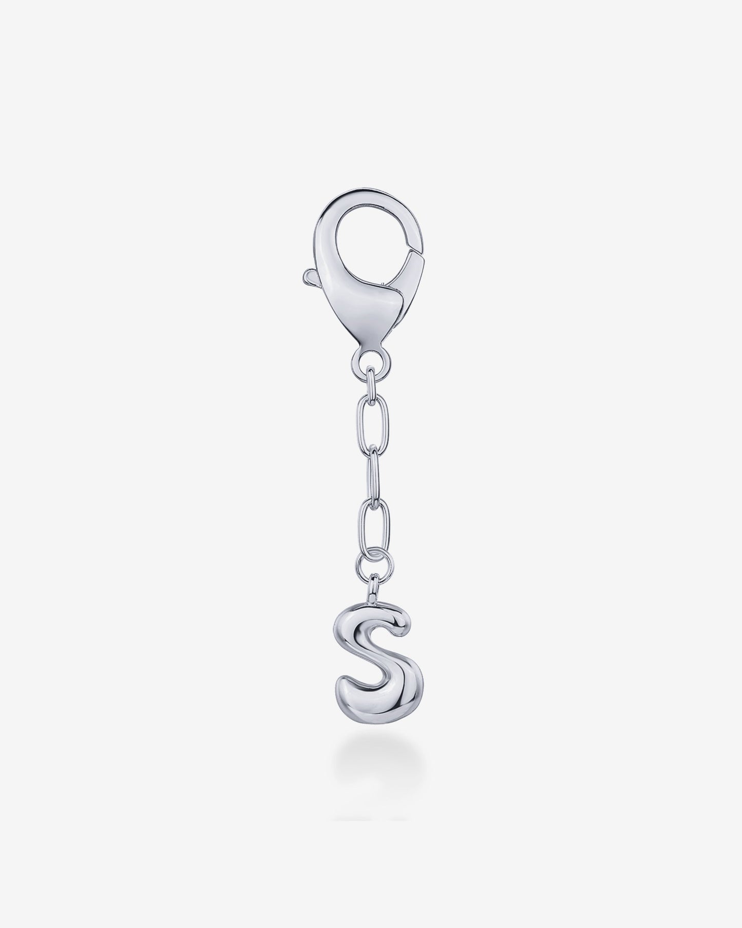 Bubble Letter Bag Charm