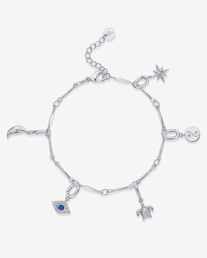 Cosmic Drip Charm Bracelet Set