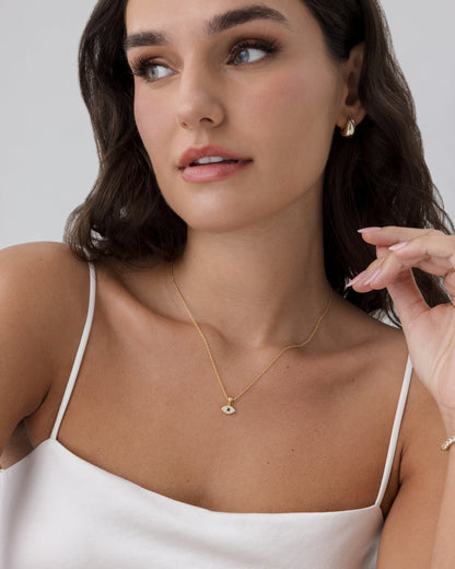 Evil Eye Charm Necklace