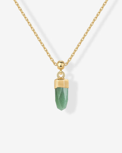 Dainty Crystal Charm Pendant Necklace