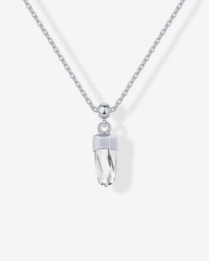 Dainty Crystal Charm Pendant Necklace
