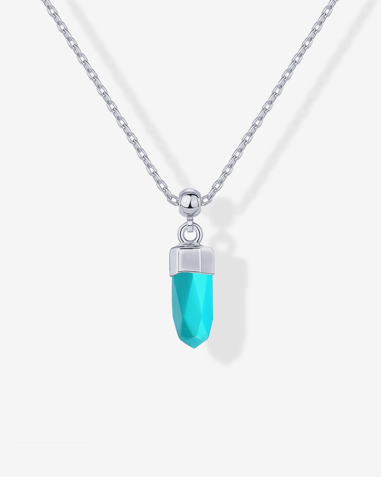 Dainty Crystal Charm Pendant Necklace