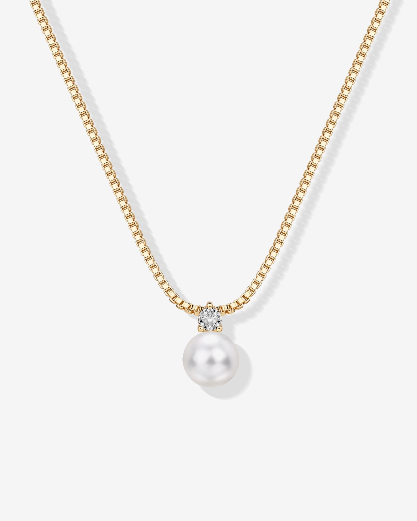 Bridal Pearl Pendant Necklace