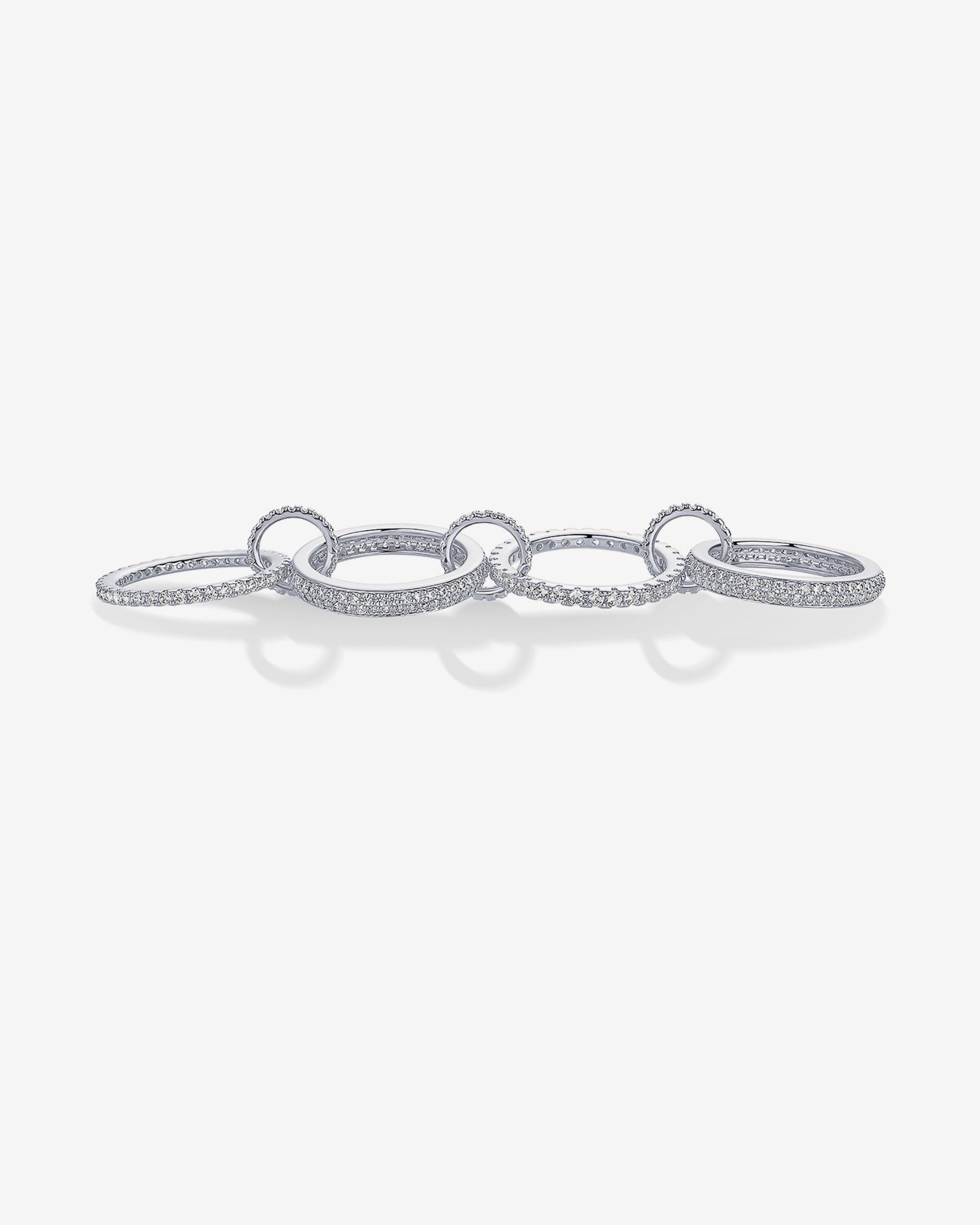 Interlocking Multi Band Ring