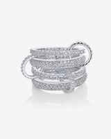 White Gold / White CZ
