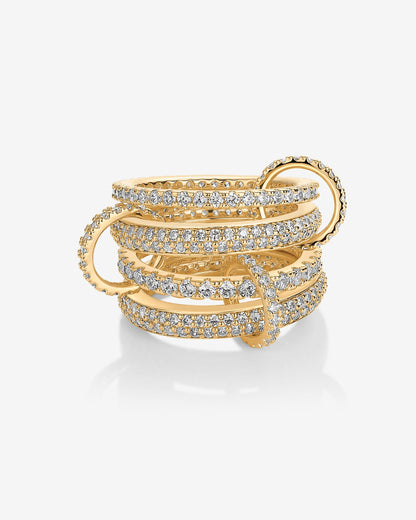Interlocking Multi Band Ring