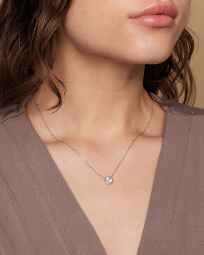 Bezel Necklace