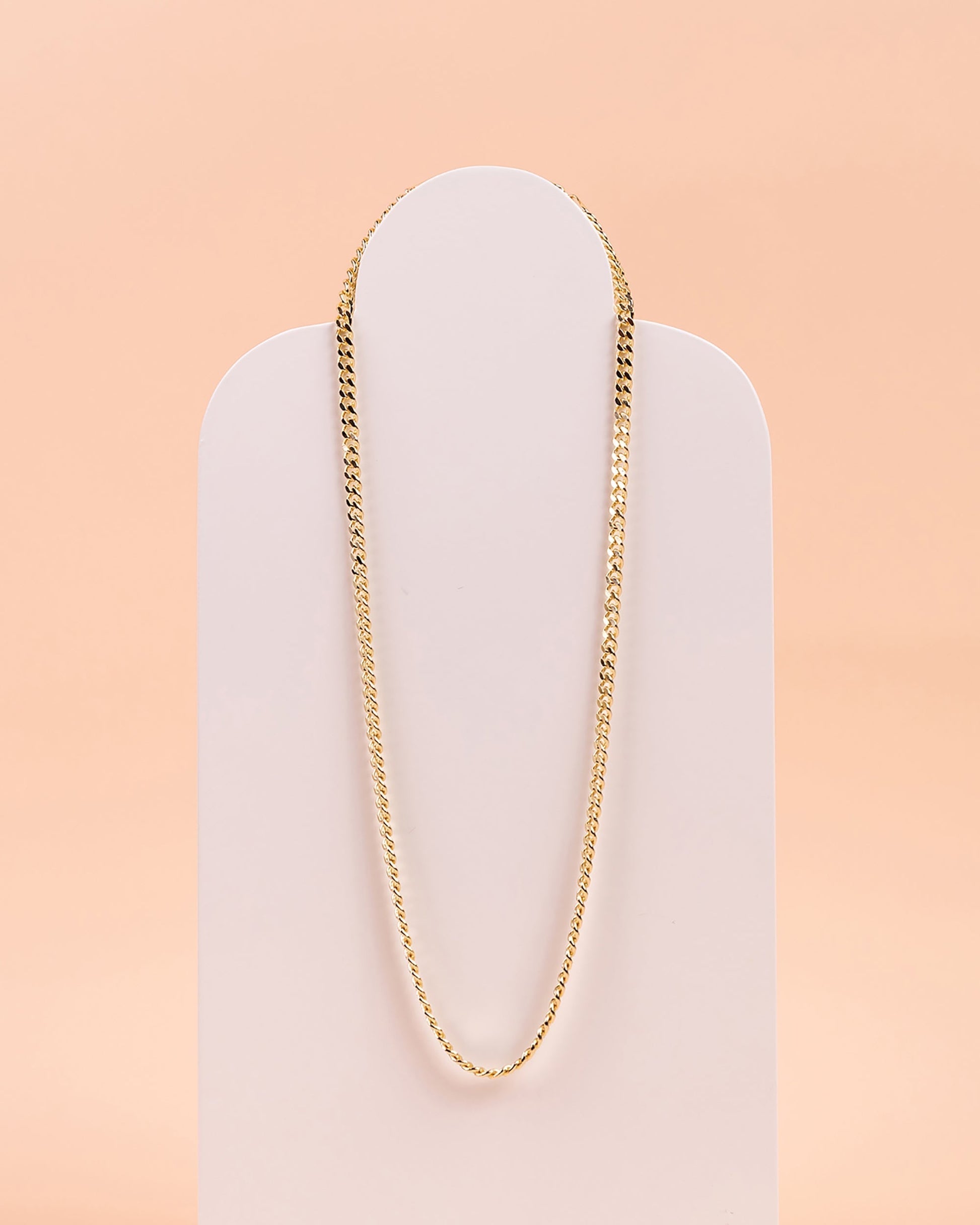 Curb Chain Adjustable Necklace