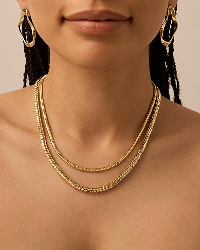Chunky Snake Chain Necklace