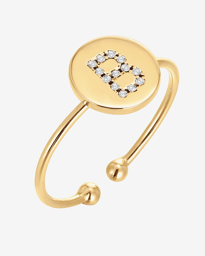 Initial Letter Ring