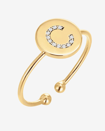 Initial Letter Ring