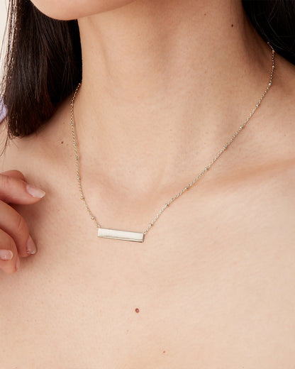 Horizontal Bar Necklace