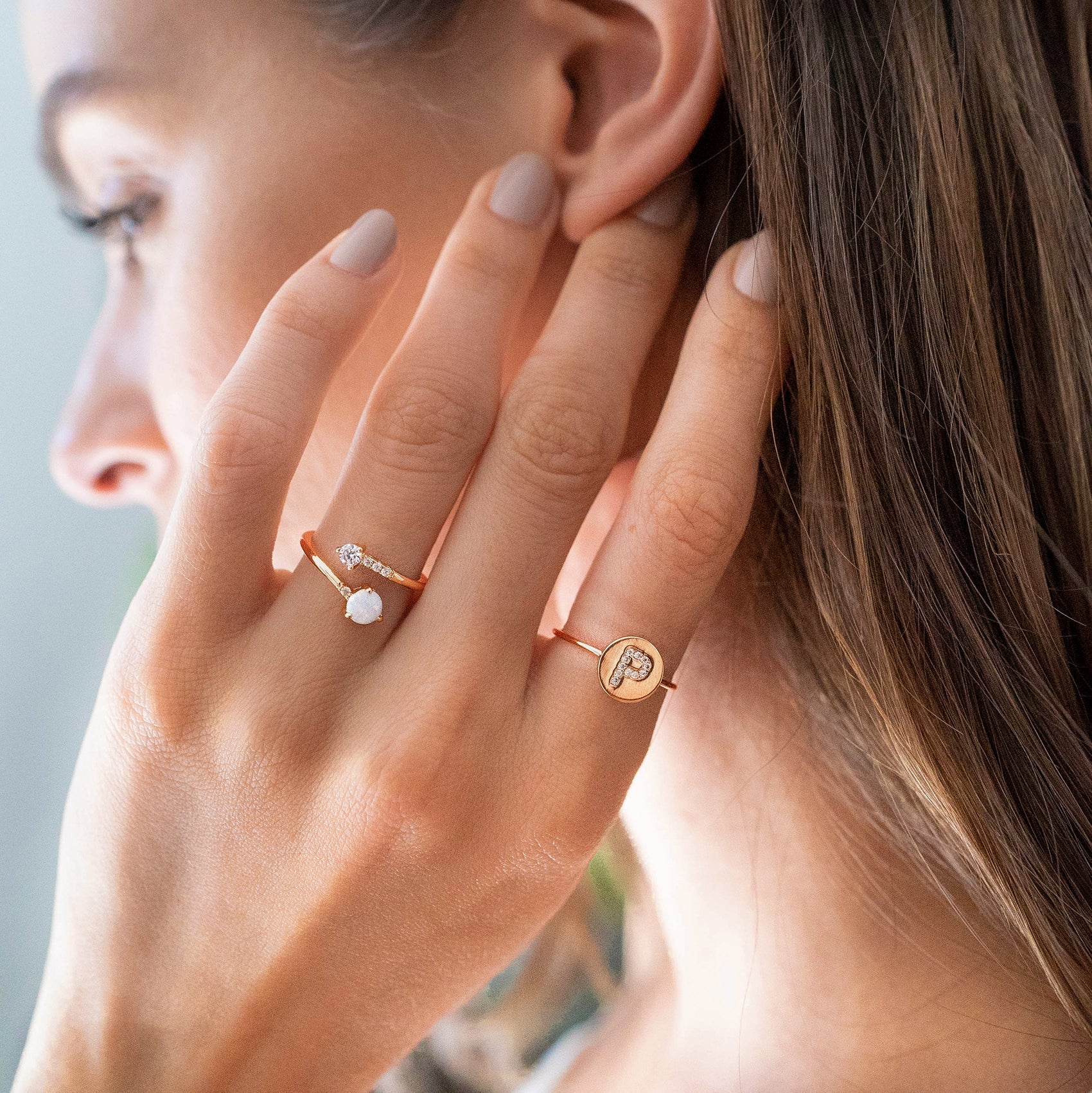 Initial Letter Ring