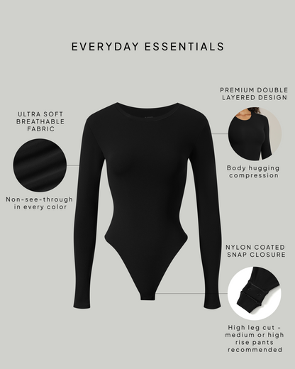 Everyday Essentials Long Sleeves Bodysuit
