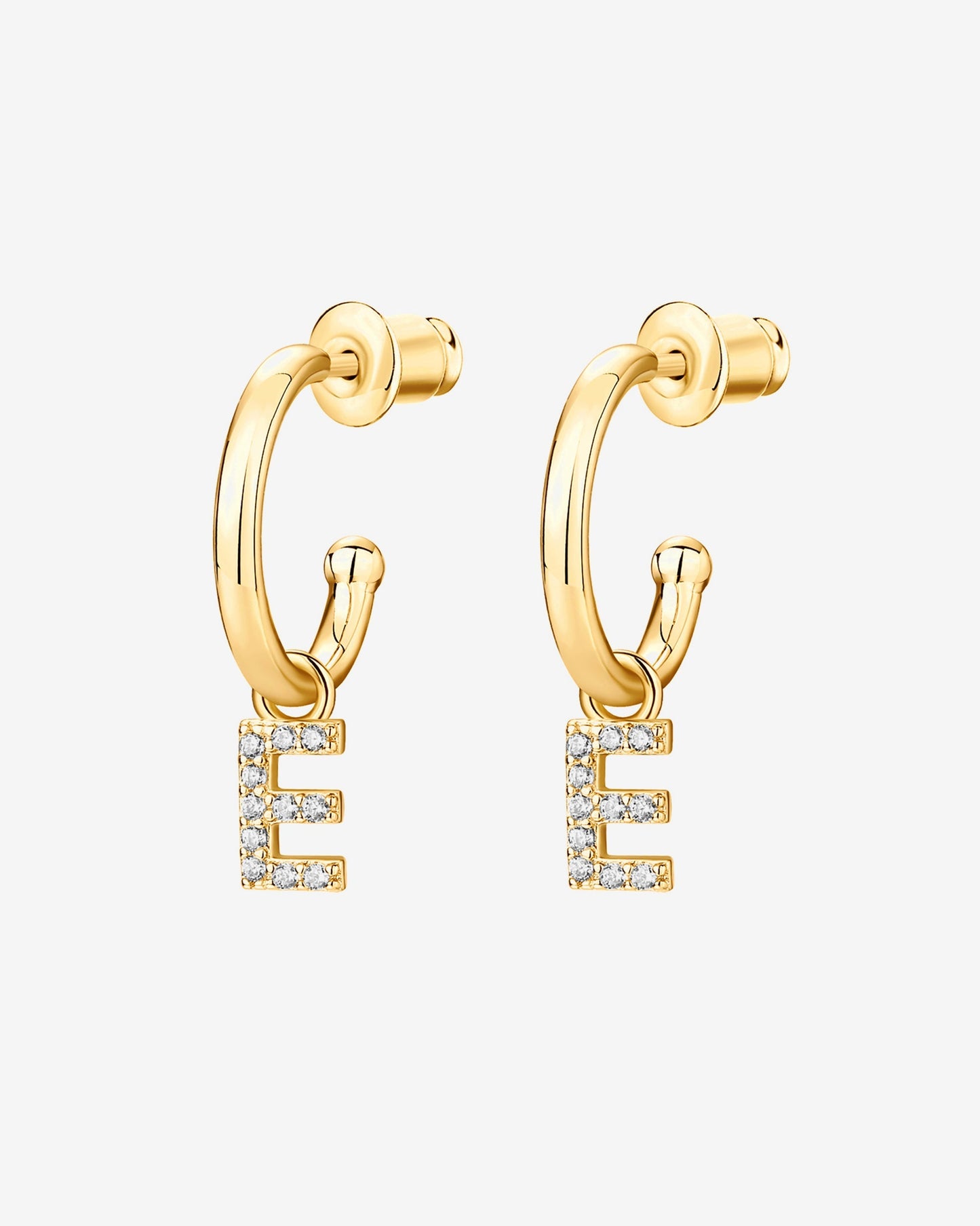 Letter Drop Hoops