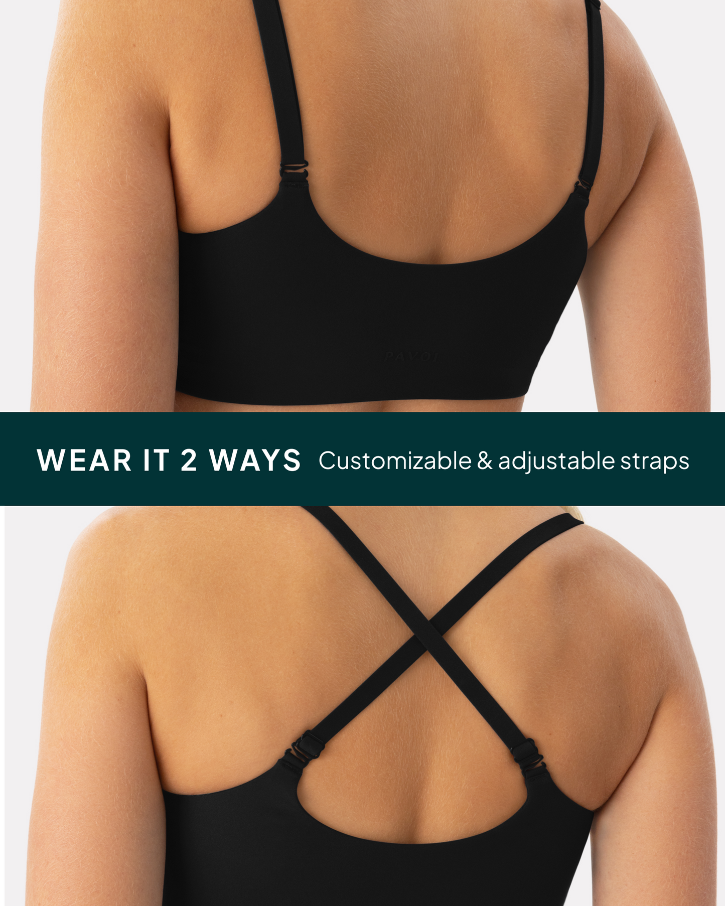 Athleisure Crossover Low-Support Sports Bra