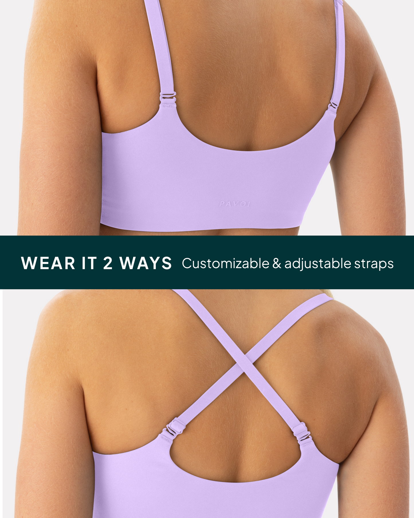 Athleisure Crossover Low-Support Sports Bra