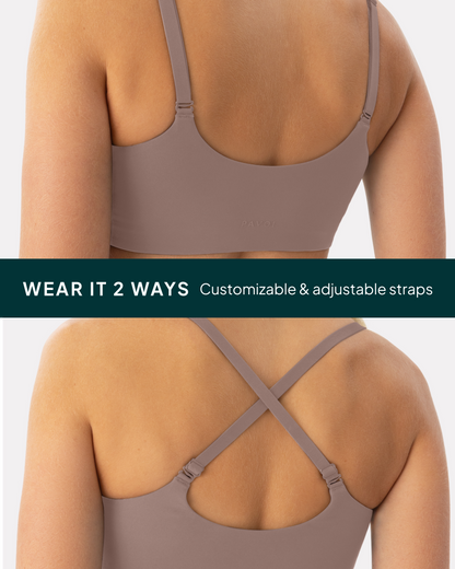 Athleisure Crossover Low-Support Sports Bra