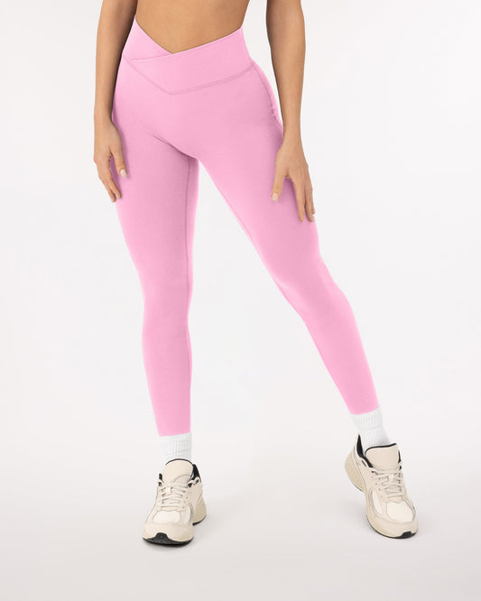 Athleisure Scrunch Crossover Leggings