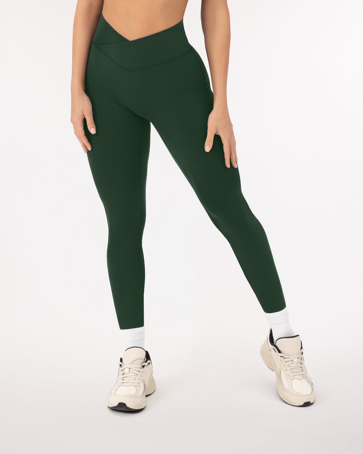 Athleisure Scrunch Crossover Leggings