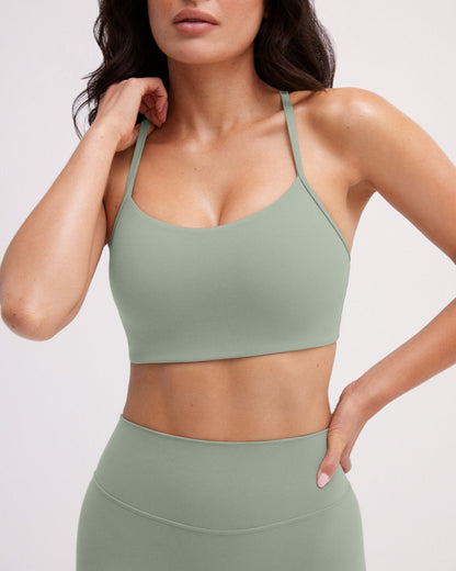 Athleisure Y-Back Buttery Soft Low Support Seasonal Bra