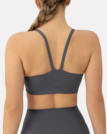 Athleisure Contrast Scoop Medium-Support Sports Bra