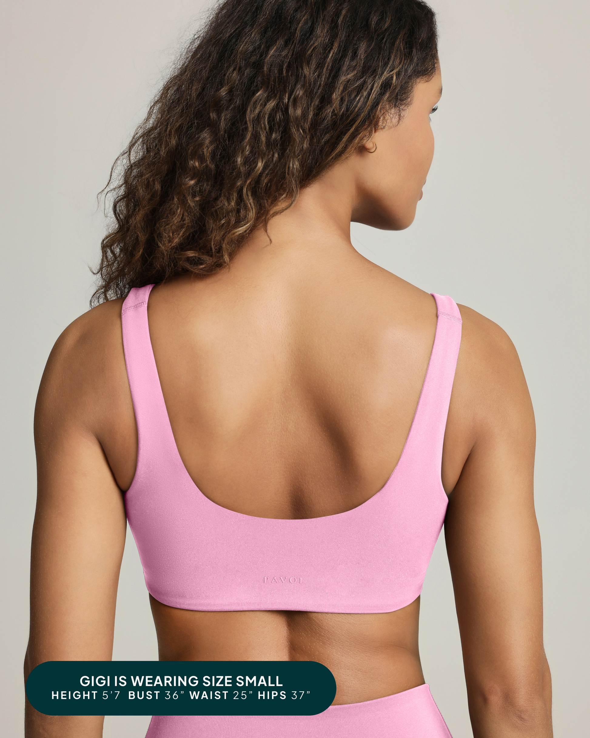 Athleisure Scoop High-Support Removable Padded Sports Bra